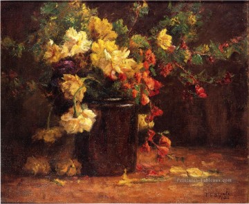 June Glory Theodore Clement Steele 1920 Fleur impressionniste Theodore Clement Steele Peinture à l'huile